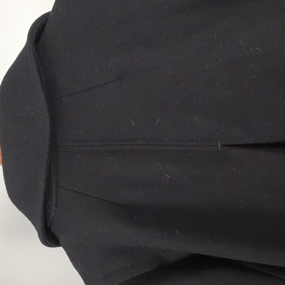 Madewell Double Breasted Tailored Navy Black Wool Military Style Peacoat - Picture 9 of 12